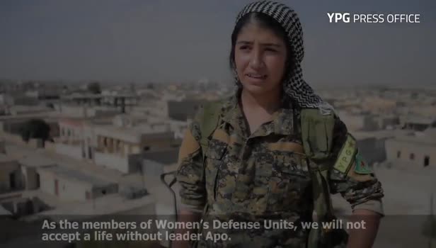 YPG'li kadın terörist: Öcalansız bir hayat düşünemiyorum