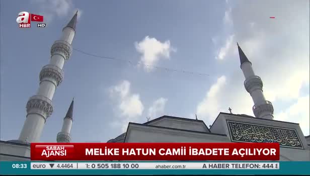 Melike Hatun Camii ibadete açılıyor