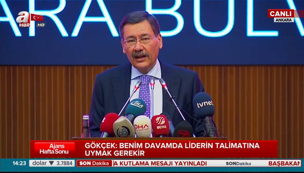 Melih Gökçek istifa etti!