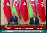 Erdoğan ve Aliyev'den ortak basın toplantısı