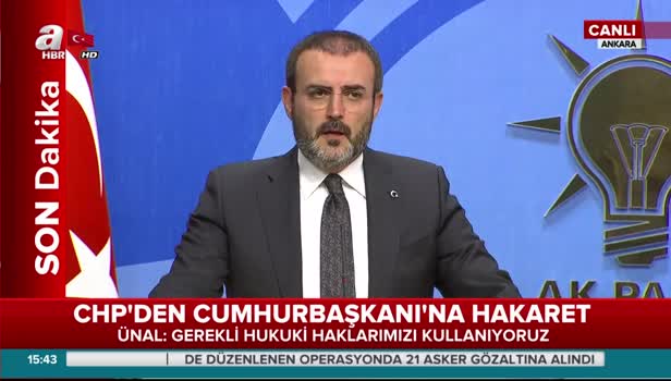 AK Parti'den CHP'ye çok sert cevap