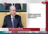Devlet Bahçeli o şehidi ve babasını unutmadı