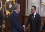 Cumhurbaşkanı Erdoğan, Elon Musk'ı kabul etti