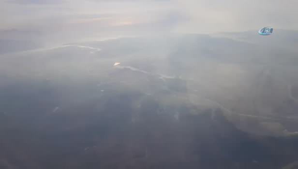 3. havalimanı havadan görüntülendi