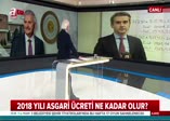 2018 yılında asgari ücret ne kadar olacak? Canlı yayında yanıt buldu