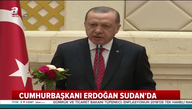 Erdoğan: "Ne kadar güçlü olursanız olun en güçlü olan haktır"