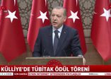 Cumhurbaşkanı Erdoğan TÜBİTAK ödül töreninde konuştu