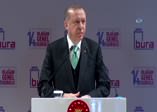 Erdoğan konuşurken bebek ağlamaya başlayınca...