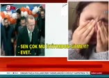Minik Irmak Cumhurbaşkanını göremeyince ağladı