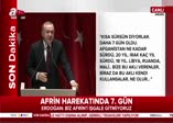 Erdoğan'dan Trump ve Münbiç açıklaması...