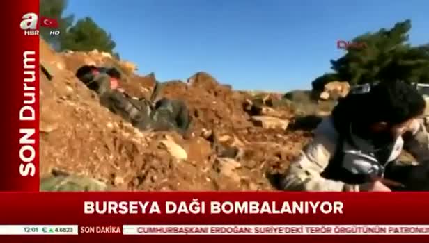 İşte Burseya Dağı’nda yaşanan çatışma anları!