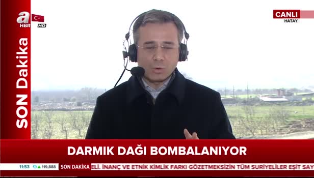 Son dakika: Darmık Dağı bombalanıyor!
