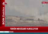 PYD/PKK'nın terör yuvalarına roket yağdı