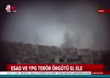 Esad ve YPG terör örgütü el ele