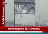 Türk tanklarının hedefleri vurma anı