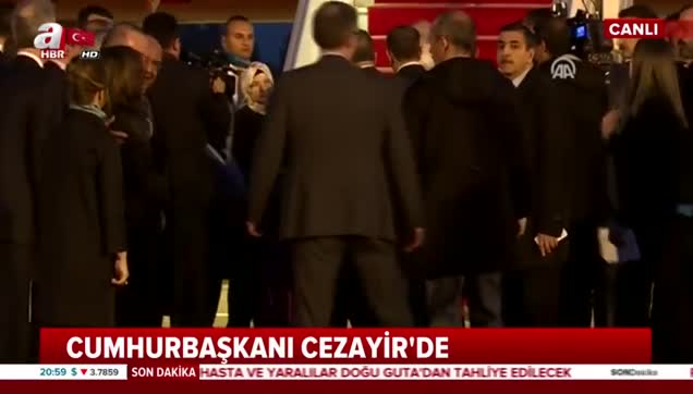 Cumhurbaşkanı Erdoğan'a görkemli karşılama-2