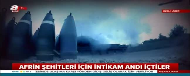 Afrin şehitleri için intikam andı içtiler