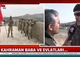 Afrin'deki Özel Harekatçı babasını gören çocuklar ekranı öptü!