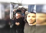Pegasus uçağında büyük panik