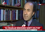 Bu insanlar bindiğimiz gemiyi deliyor
