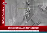 Siviller Afrin'den böyle kaçtı