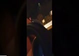 Taksiciler içinde yolcu olan Uber'in önünü çevirdiler