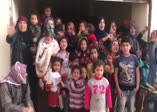 Afrinli kadınlar, ÖSO'yu zılgıtlarla karşıladı