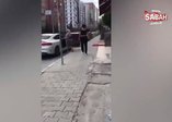 Kadınlar lüks otomobildeki bir kadını darp ederek  araçtan indirip sokak ortasında şiddet uyguladı!