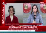 Cumhurbaşkanı Erdoğan Trump ile  görüştü!