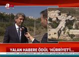 Yalan habere ödül Hürriyet'i