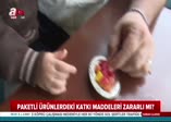 Paketli ürünlerdeki katkı maddeleri zararlı mı?