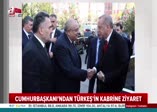 Cumhurbaşkanı Erdoğan, Alparslan Türkeş’in mezarını ziyaret etti