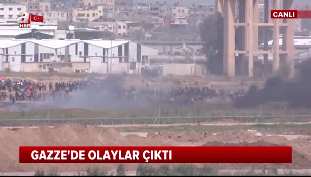 Gazze'de sivillere alçak saldırı