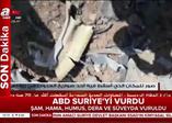Suriye'de ABD, İngiliz ve Fransız füzelerinin vurduğu yerlerden ilk görüntüler ortaya çıktı!